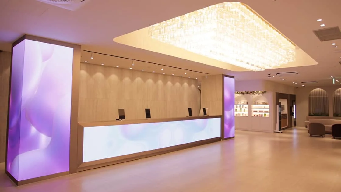 Abijou Hongdae — reception and lounge